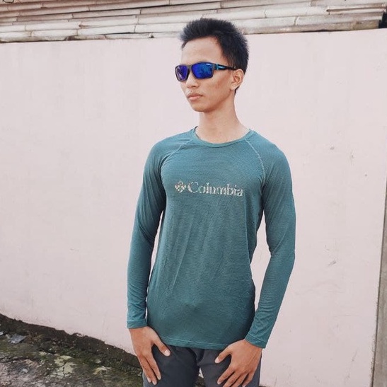 Baselayer Columbia OmniHEAT - Baju Hiking Quickdry - Baju Olah Raga - Baselayer columbia Omni Heat