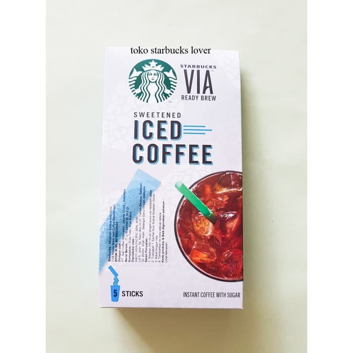 

Starbucks Coffee Via Ready Brew Sweetened Iced Coffee 1 Box