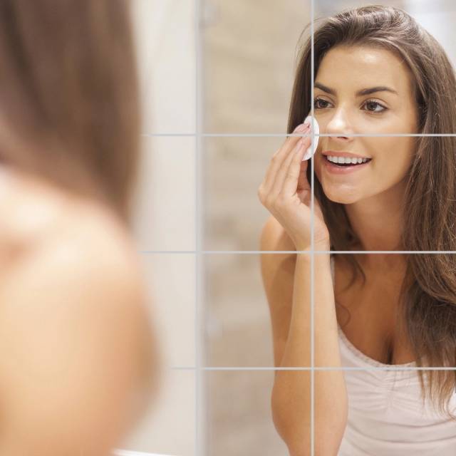 9 PCS/SET CERMIN KACA KOTAK JUMBO SQUARE MIRROR DEKORASI DINDING STICKER KACA STICKER CERMIN HIASAN