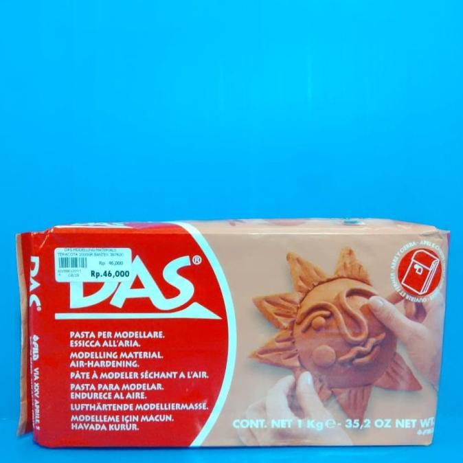 

$$$$] Das Modeling Materials 1kg Bantex Coklat/bantex/das/pasta/materials