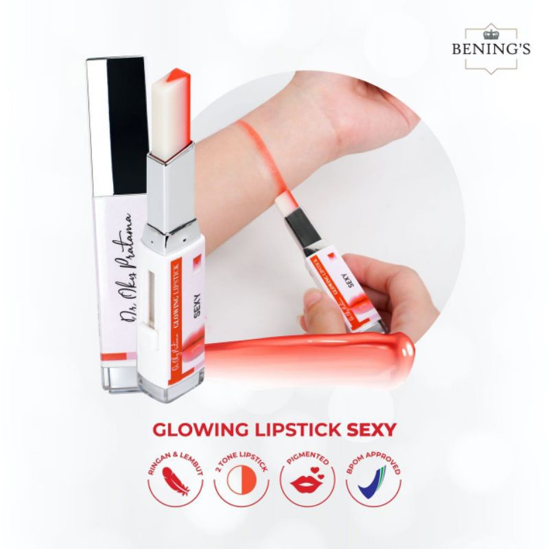 GLOWING LIPSTICK BENINGS INDONESIA