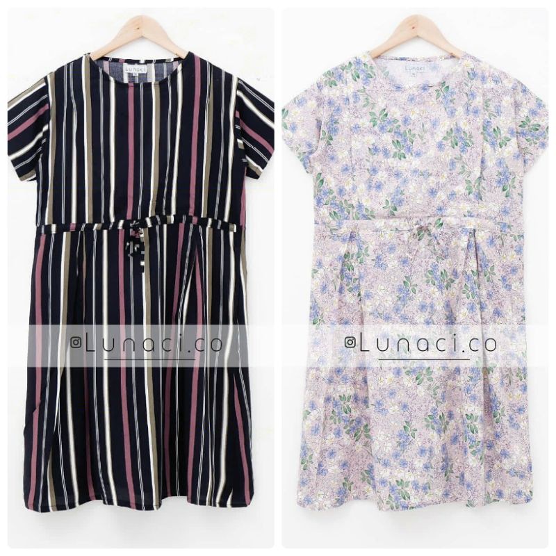 LUNACI MYA DRESS - Baju Daster Hamil Menyusui