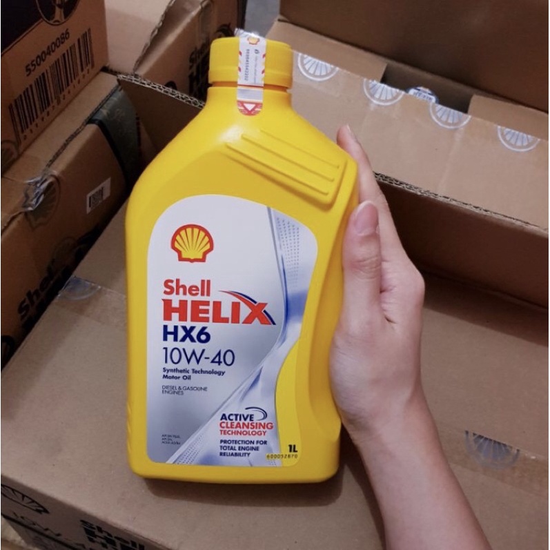 Oli Mesin Shell Helix HX 6 / Hx6 10w-40  1 lt