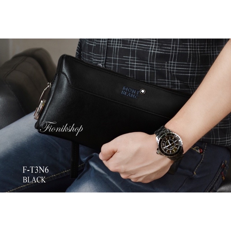 Clutch Tangan Tas Handbag pria/wanita Clutch Pria murah import model lock kunci anti maling