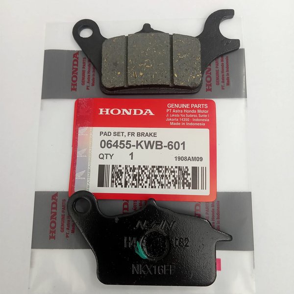 Dispad Kampas Rem Depan Honda Blade Revo Abs Supra X 125 Fi KWB A Super