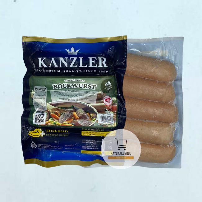 Kanzler Sosis Bockwurst 360gr Kanzler Sosis