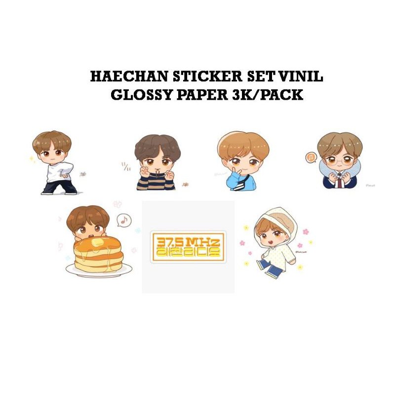 

HAECHAN CHIBI STICKER SET