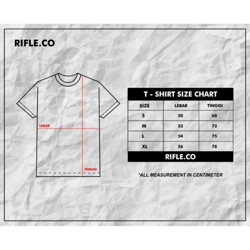 Rifle.co Tshirt black number