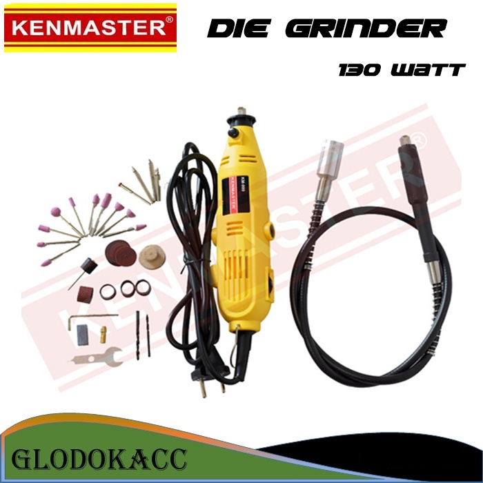 Mini Dei Grinder 40 pcs Original Kenmaster Tuner Set Gerinda Bor Mini KM-999