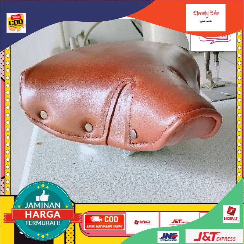 Jok Sadel Sepeda Onthel Vintage Terry Kecil Komplit dengan Rangka by GIERO (STK 001)