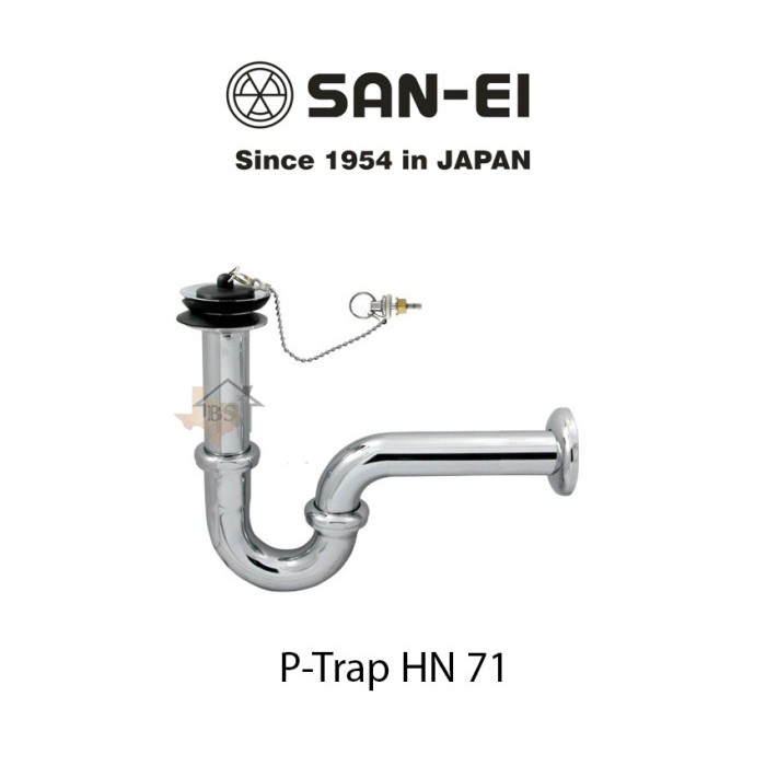 SIFON P TRAP SANEI SALURAN PEMBUANGAN WASTAFEL SANEI HN 71 STAINLESS