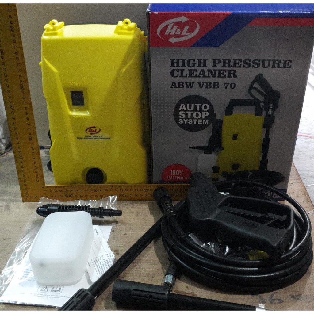 HnL Jet Cleaner High Pressure Mesin Steam Cuci Mobil AC skls laguna 70