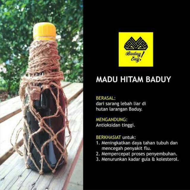 

madu hitam baduy