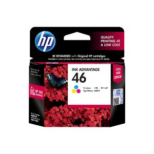 Tinta HP 46 Colour