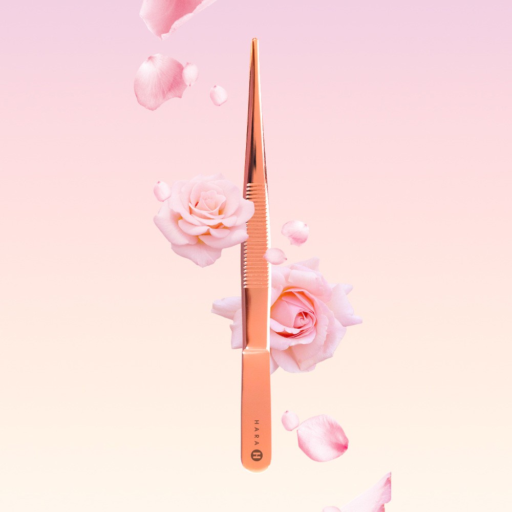 Hara Point Tip Tweezer Pinset Bulu Mata Lancip