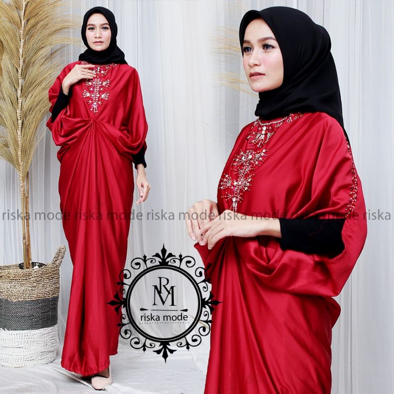 Terlarisss gamis kaftan nira//baju kaftan lebaran//kaftan modern