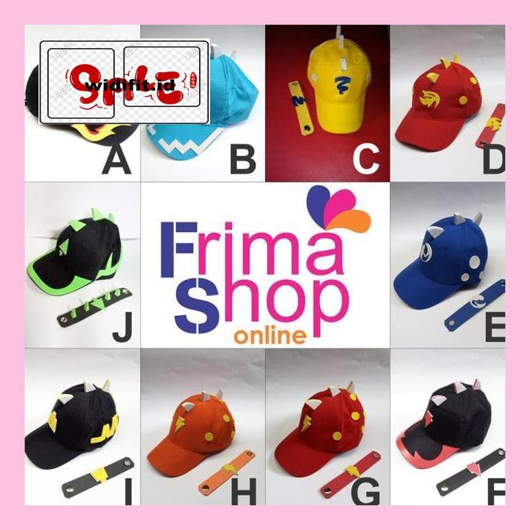 Aksbaby80P Topi Boboiboy + Gelang 840Ty-