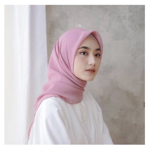 [SUPER MURAH &amp; BISA GROSIR] Jilbab Segiempat Polos BELLA SQUARE Hijab Segi Empat POLLYCOTTON BELLA SQUARE Warna Lengkap BISA COD PART 1