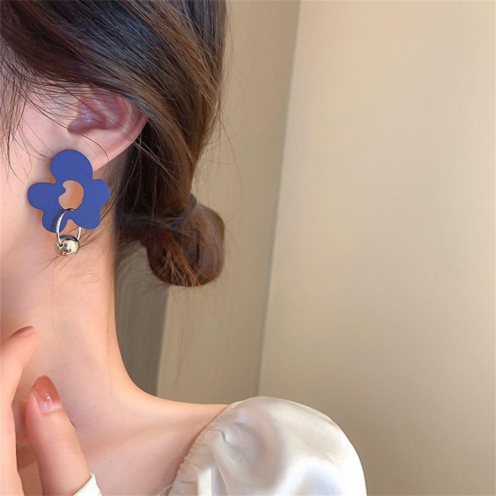 Suyo Anting Untuk Wanita Perhiasan Hadiah Trendi Rantai Anting Geometris Menjuntai Stud Earrings