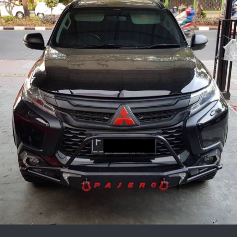 TANDUK BEMPER DEPAN PAJERO SPORT MODEL OVERLAND