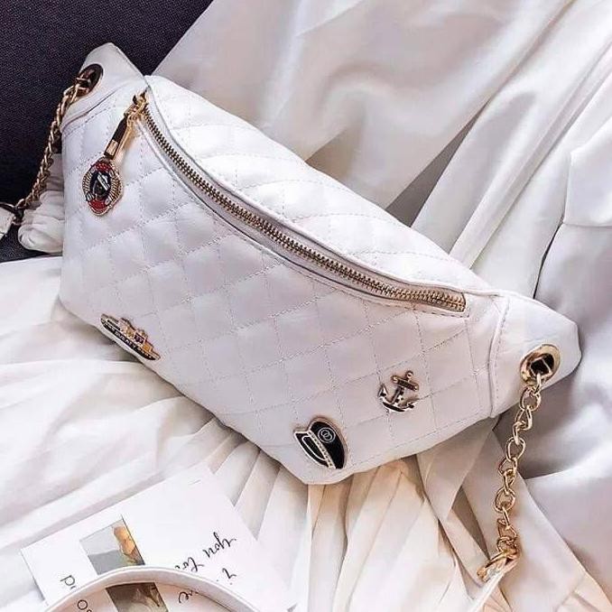 Banyak Diminati GI 06144 / LT 1688 RISCE TAS PINGGANG WAISTBAG IMPORT WANITA CEWEK PEREMPUANBQ 2384