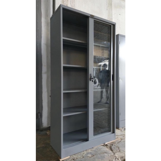 

Silahkan Order] Lemari Besi Cupboard Sliding Kaca Premium / MEDAN SUMUT