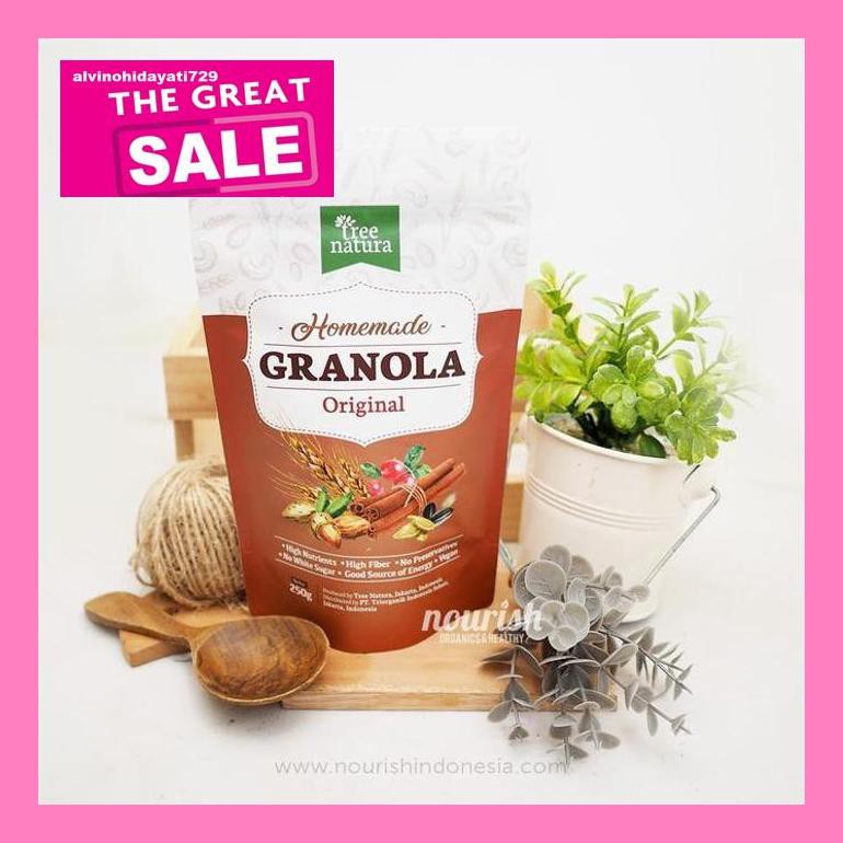 

Al04Nind Tree Natura, Granola Original 250Gr Indvvl03