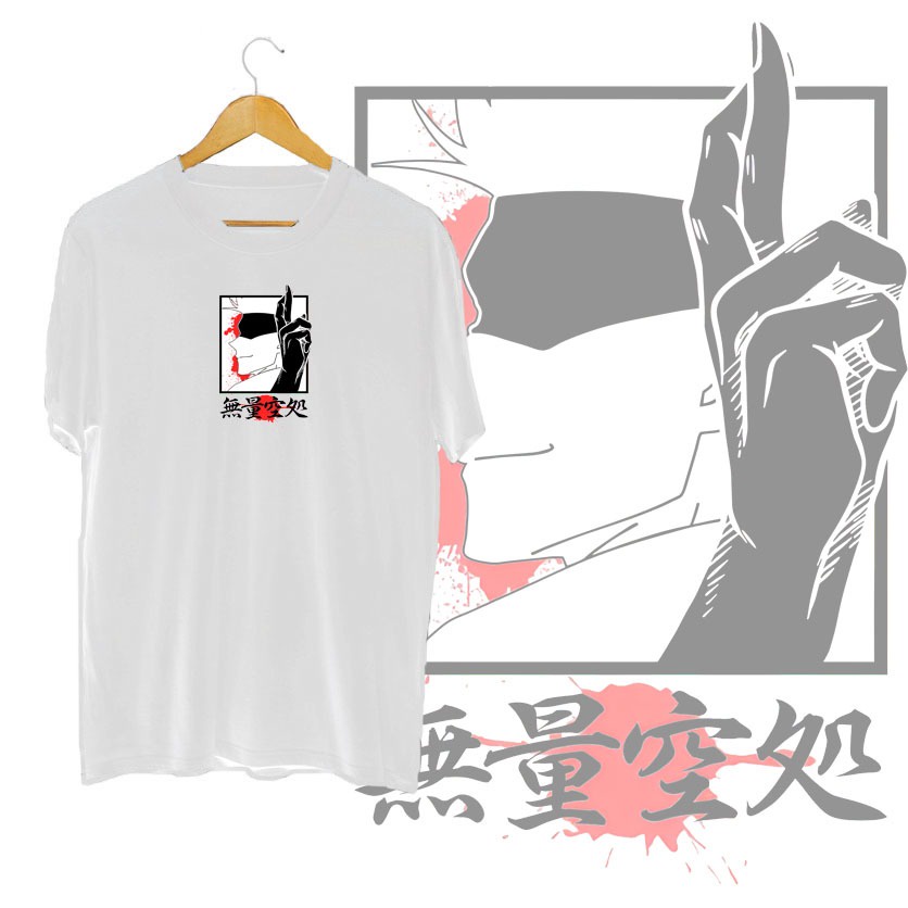 KAOS OVERSIZE GOJO SATORU T-SHIRT