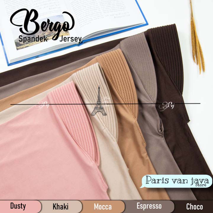 JILBAB BERGO HAMIDAH JERSEY HIGHT QUALYTY (M) |HIJAB JERSEY SOFT PET PREMIUM MENUTUP DADA