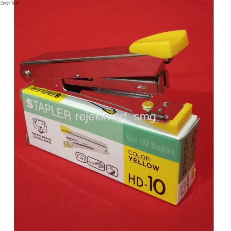 

MURAH!!! Stapler kecil SAFARI BRAND HD10 Staples