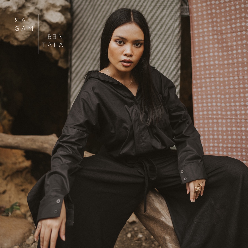 KAMBERA ARANG OVERSIZED SHIRT - RAGAMBENTALA