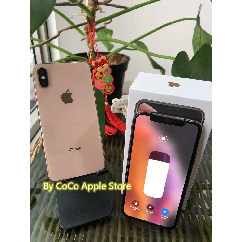 iPhone Xs 256GB All Sim Silent Fullset Original Second Like New Mulus100% 3utools All Green (Garansi 1 Tahun)