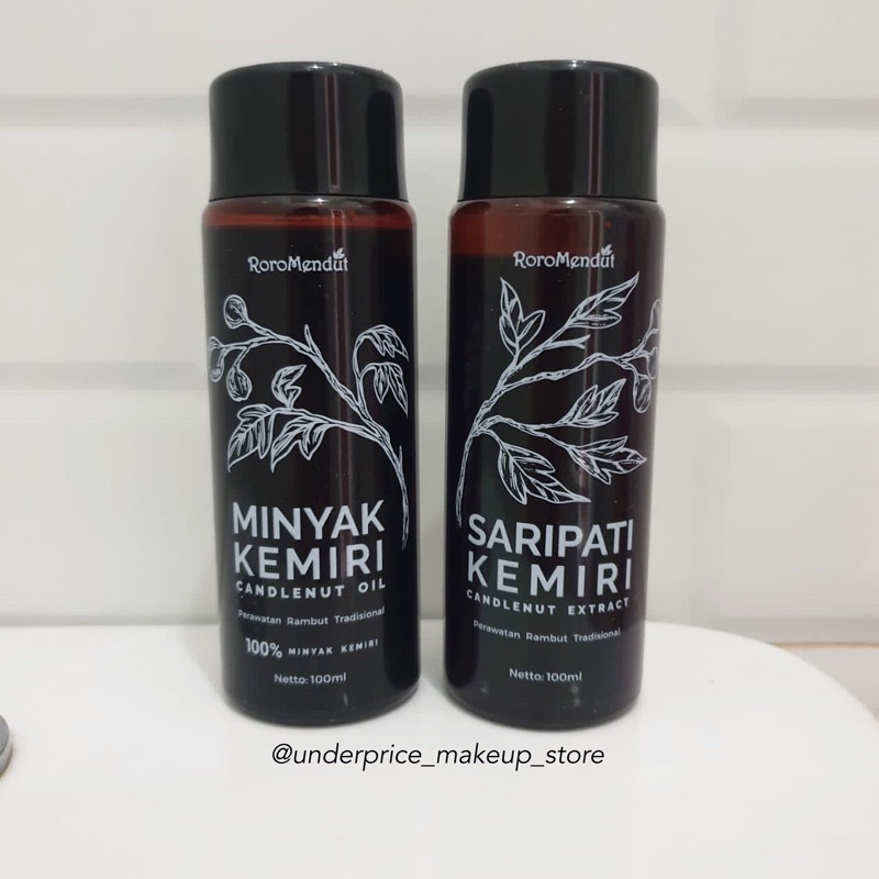 RORO MENDUT Saripati Kemiri & Minyak Kemiri
