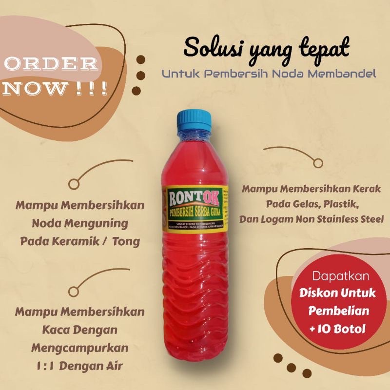 RONTOK PEMBERSIH SERBAGUNA