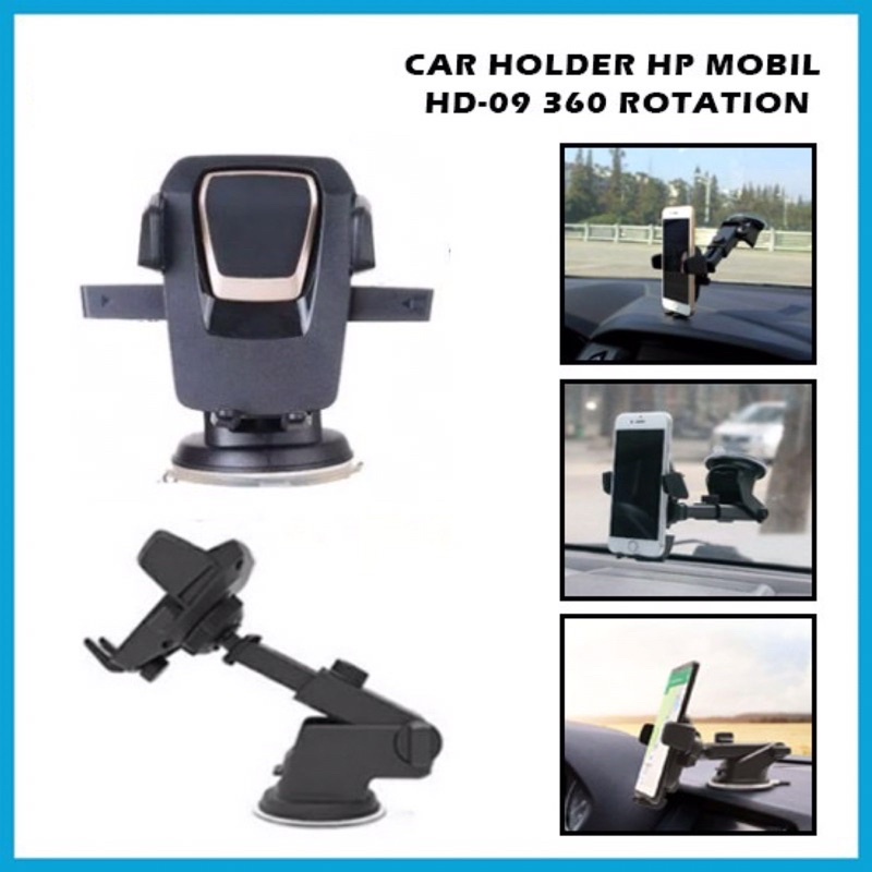 Holder Hp Mobil HD-09 Degree Rotation CarHolder