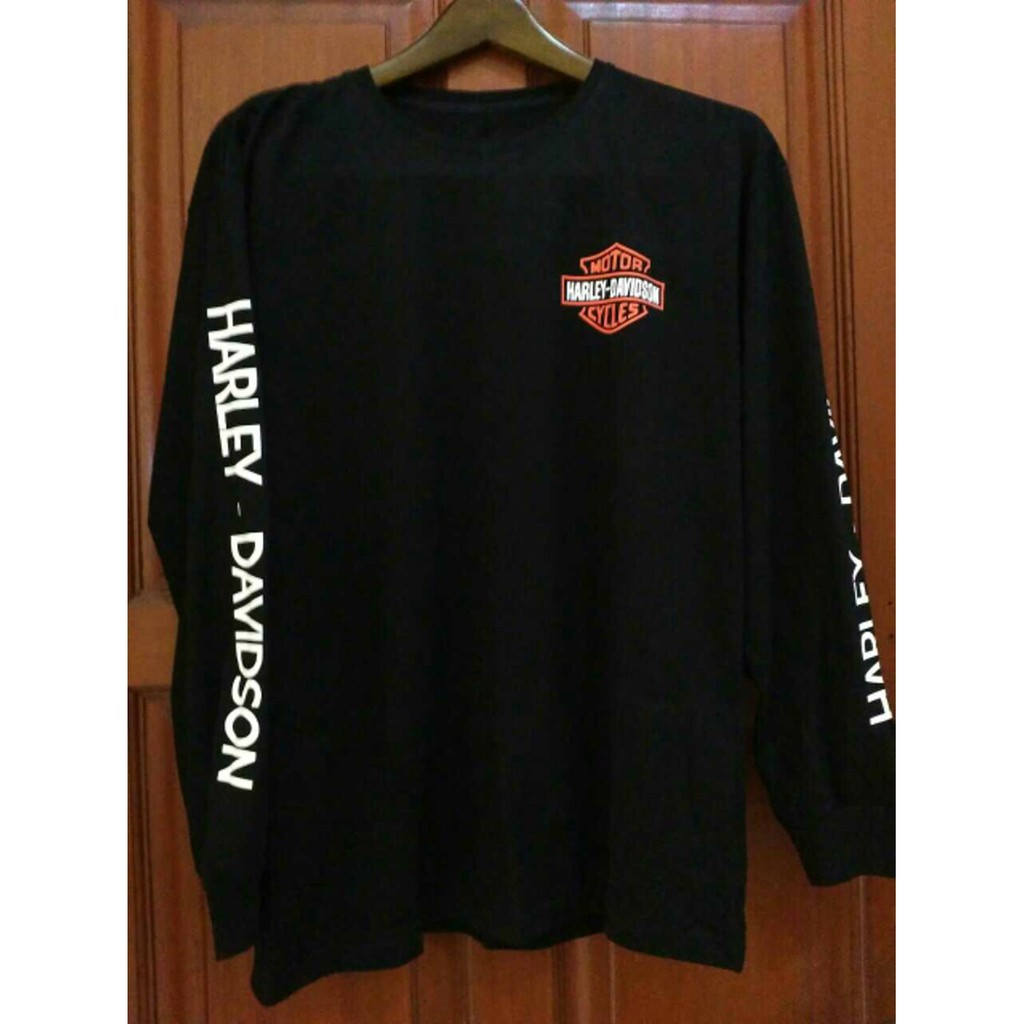 KAOS BIG SIZE LENGAN PANJANG HARLEY DAVIDSON  BAJU HARLEY DAVIDSON LONG SLEEVE SIZE BESAR