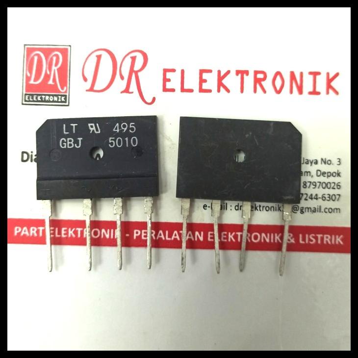 Dioda Bridge 50A Sisir Asli 50 Kbj 5010 1000V Jembatan Sisir 4 Kiprok Kode 1012