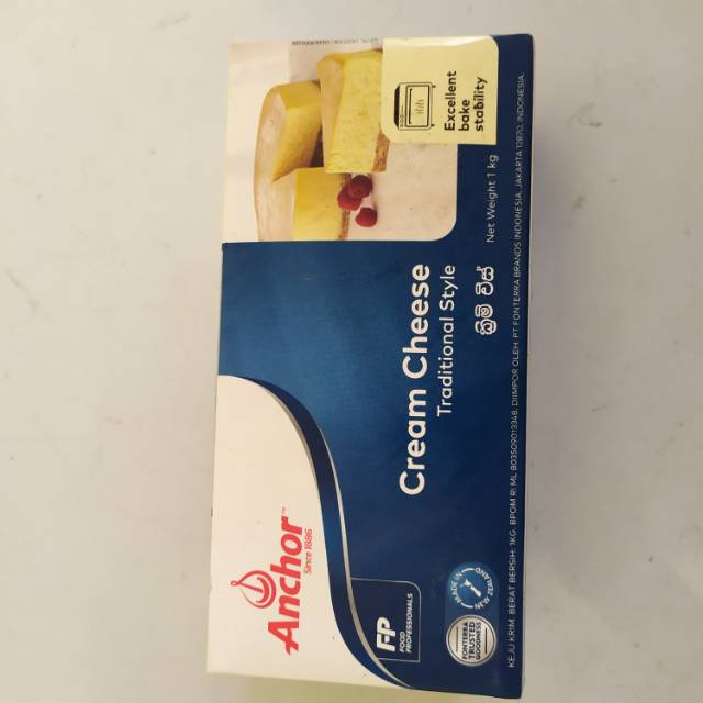 

Cream Cheese Anchor 1kg