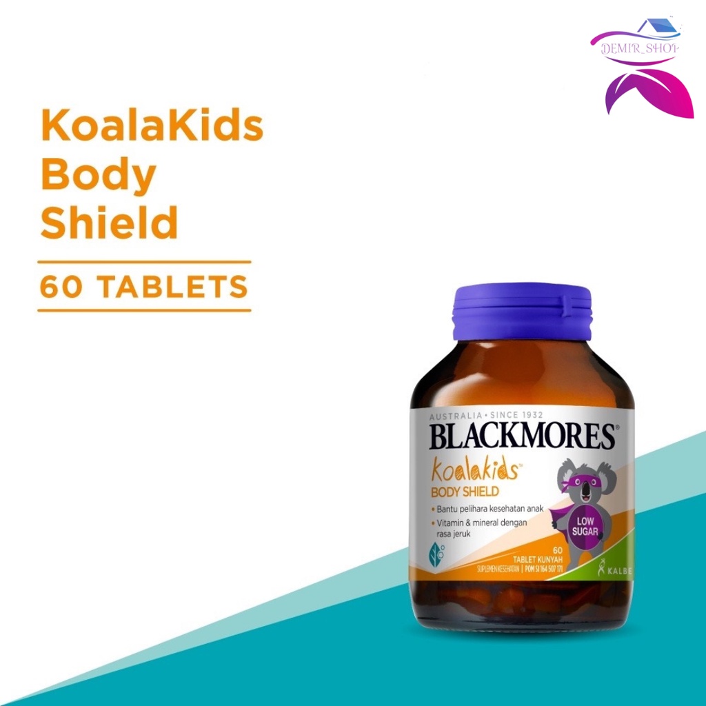 Blackmores Koala Kids Body Shield Suplemen Daya Tahan Tubuh Anak