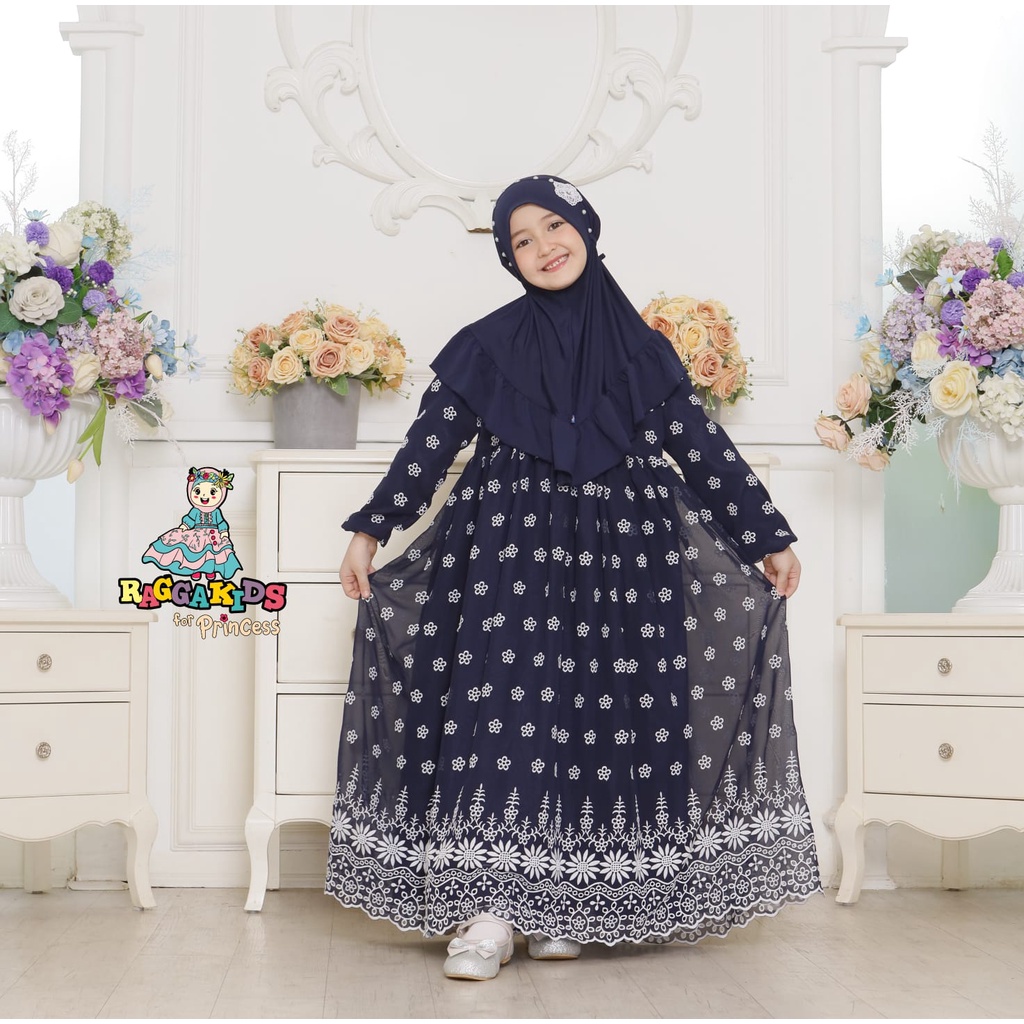 GAMIS MEWAH ANAK REMAJA PESTA TERBARU 2023 BRANDED CASUAL SYAR'I PREMIUM NYAMAN RAGGAKIDS FOR PRINCESS JAMEELAH SERIES