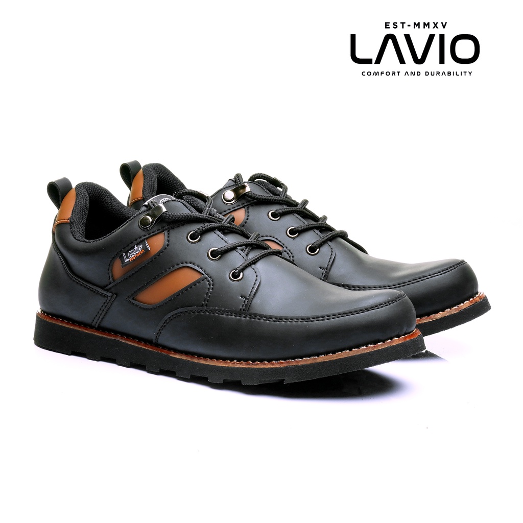 Sepatu Sneakers Pria Kekinian Original Branded Lavio Edgar