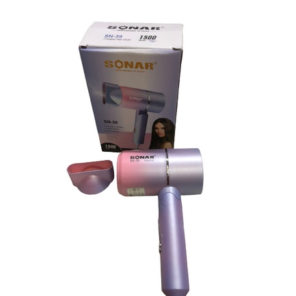 Hairdryer Sonar sn-39 1500 watt ORIGINAL ANGIN KENCANG DAN TIDAK BERISIK