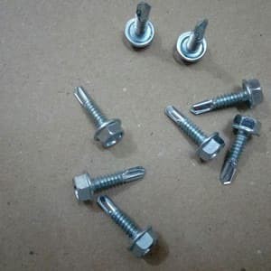 Jual ROOFING SCREW - BAUT ATAP - SEKRUP BAJA RINGAN GALVALUM M10X16 ...