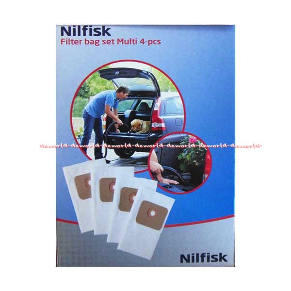 Nilfisk Filter Bag Set Multi 4Pcs Nilfisk Dust Bag Kantong Debu Nilfik