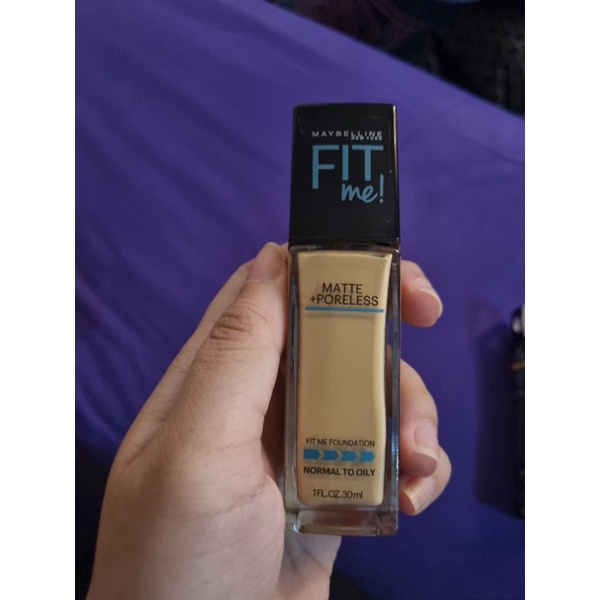 maybelline fit me matte poreless foundation 220