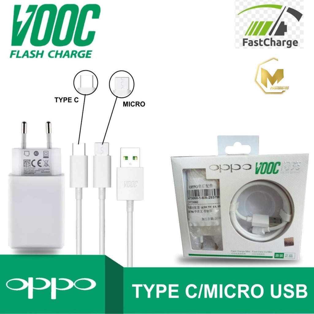 BM010 AK779 Charger Cashan OPPO VOOC F9 F11 F11pro ORIGINAL 100% support VOOC Fast Charging 4amper MA323