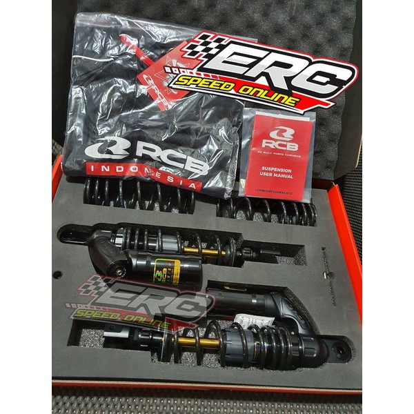 SHOCK RCB VD SERIES AEROX 155 BLACK