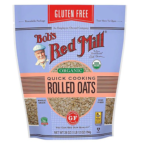 Bob's Red Mill Organic Gluten Free Quick Cooking Oats 794g