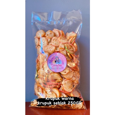 

KRUPUK WARNA KERUPUK SEBLAK 250GR