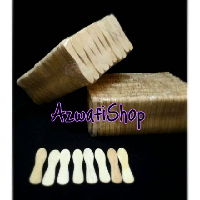 Sendok es krim 500 pcs|sendok kayu|es krim|paket es krim|bahan es krim|kemasan es krim